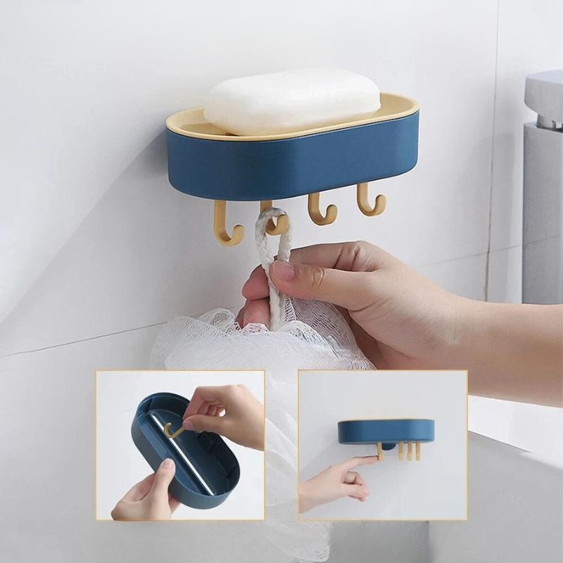 RosyFate Porte Savon Douche Silicone, Porte-Savons En Silicone Avec