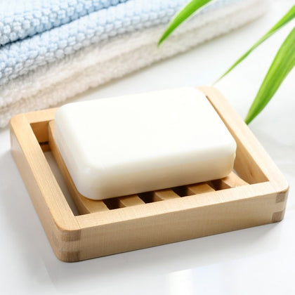 porte savon bambou