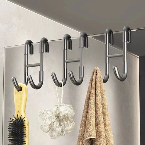 Crochet porte serviette pour paroi de douche