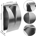 Patere seche serviette salle de bain inox