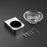 porte-savon rond mural a vis
