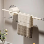 Porte-serviette Design Mural beige 40cm