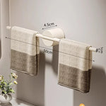 Porte-serviette Design Mural beige 50cm