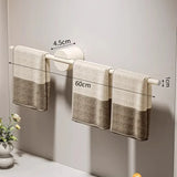 Porte-serviette Design Mural beige 60cm