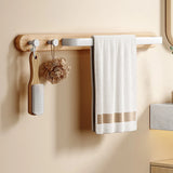 Porte-serviette design  Bois