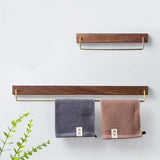 Porte-serviette design en bois