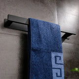 Porte-serviette design noir 