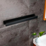 Porte-serviette design noir 