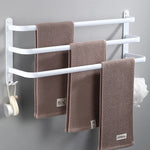 Porte-serviette triple blanc