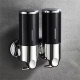 Distributeur de Savon Mural Noir