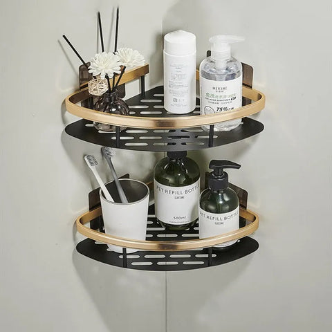 etagère de douche angle design