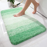 Tapis Salle de Bain Ultra Absorbant vert