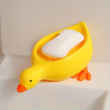 porte savon canard jaune