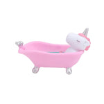 porte-savon baignoire licorne