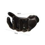 porte-savon mural originale main noir