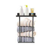 Étagère Porte-Serviette Salle de Bain