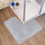 tapis douche angle