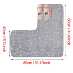 tapis douche angle dimensions