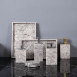 Porte-Savon en Marbre Naturel Gris