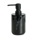 distributeur de savon marbre noir