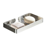 Grand porte-savon inox