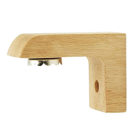 porte savon aimanté en bois