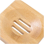 Porte-Savon Carré en Bambou