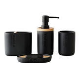 Porte-Savon en Bambou Noir