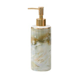 Distributeur de Savon Céramique Effet Marbre