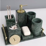 Porte-Savon Marbre Naturel Vert