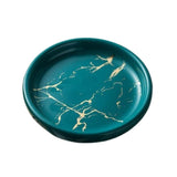 Porte-Savon Rond Effet Marbre