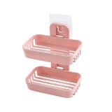Porte-Savon Mural Double