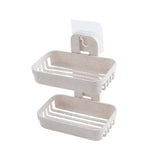 Porte-Savon Mural Double