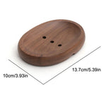 Porte-Savon Ovale en Bois
