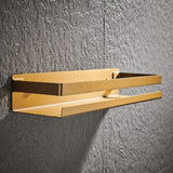 Serviteur de Douche Design Doré